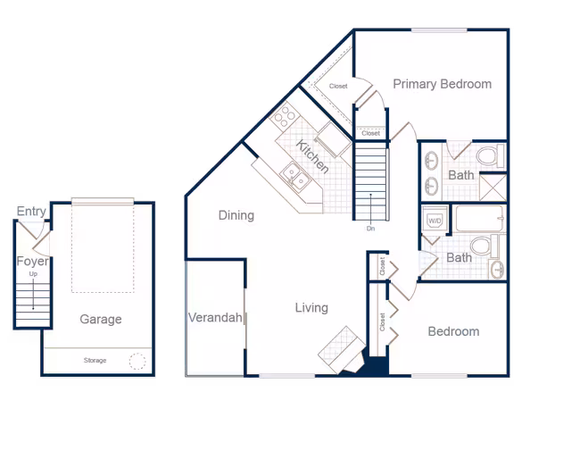 Unit V632 V632 floor plan